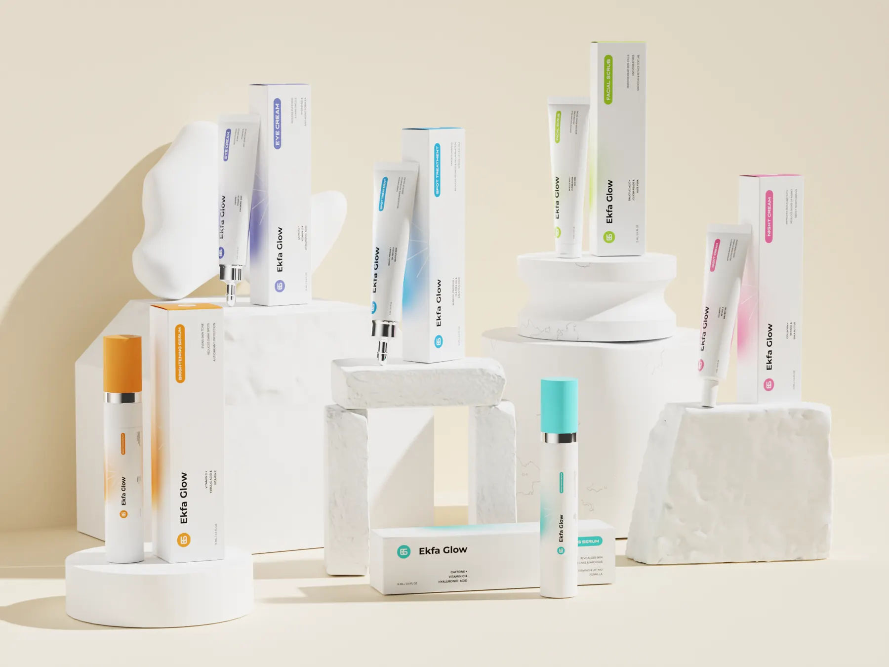 Ekfa Glow packaging