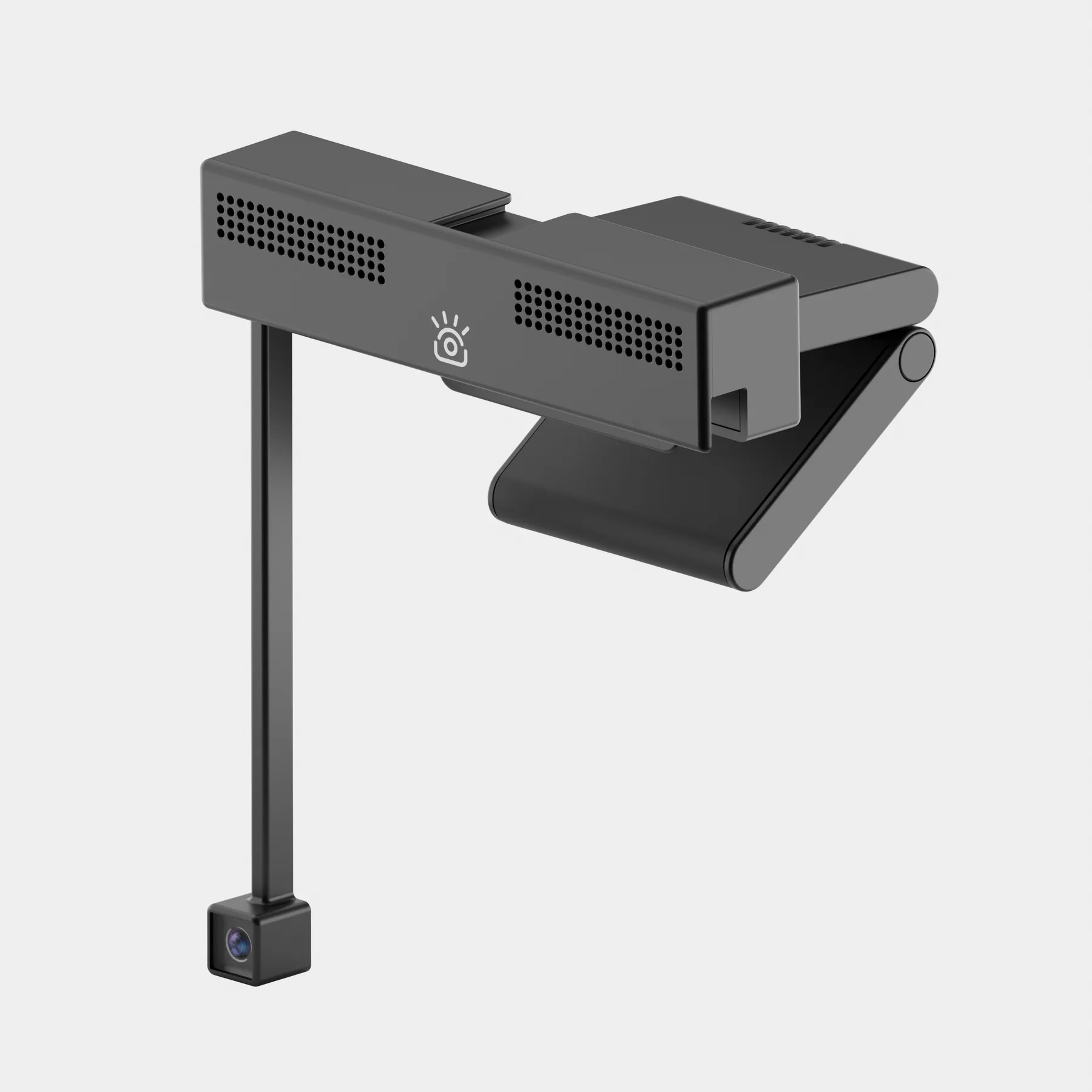 Webcam with the clip open